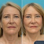 3 Months Post-op Temporal Brow Lift + Upper Blepharoplasty + Face and Neck Lift + TCA Peel