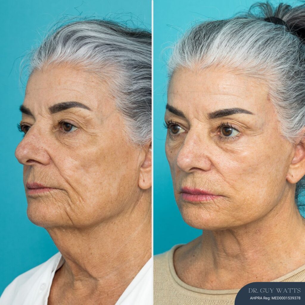 3mths Post Face Lift and Neck Lift