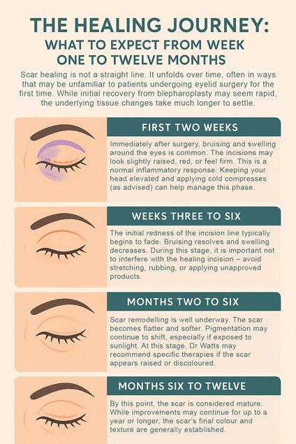 How To Manage Blepharoplasty Scars For Optimal Results by Dr Guy Watts