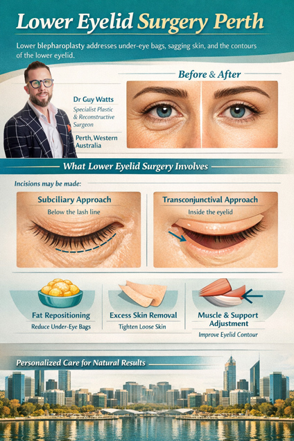 Lower Eyelid Surgery with Dr Guy Watts
