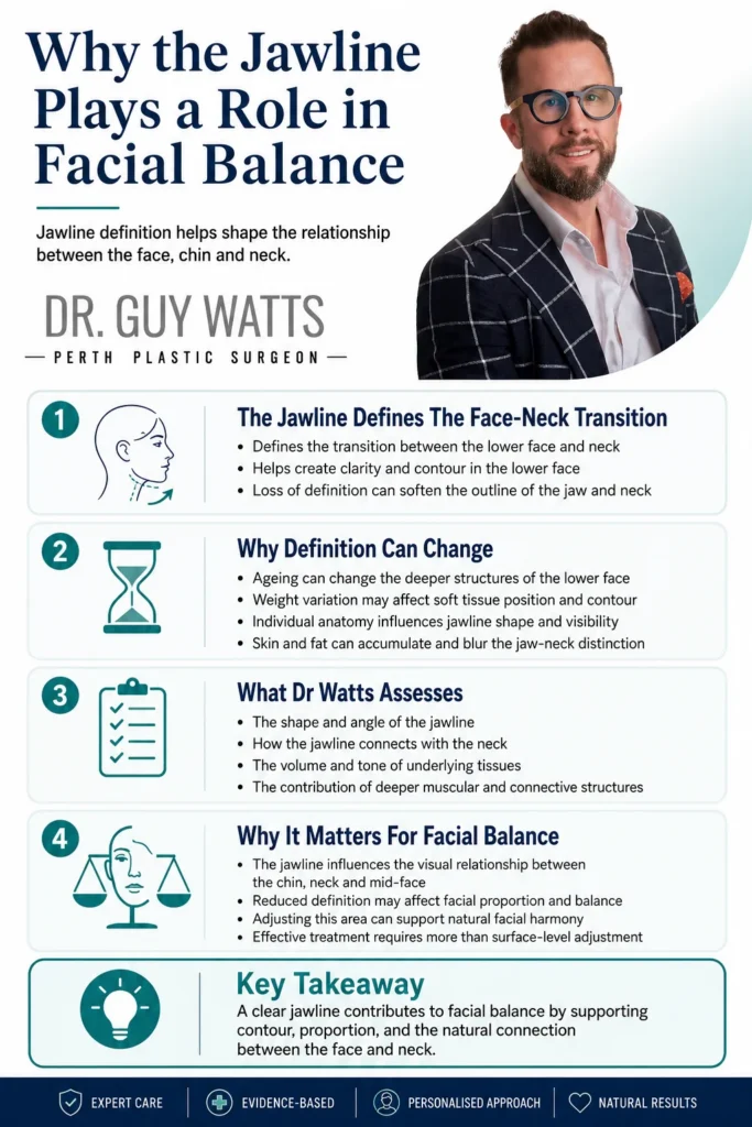 Why the Jawline Plays a Role in Facial Balance by Dr Guy Watts