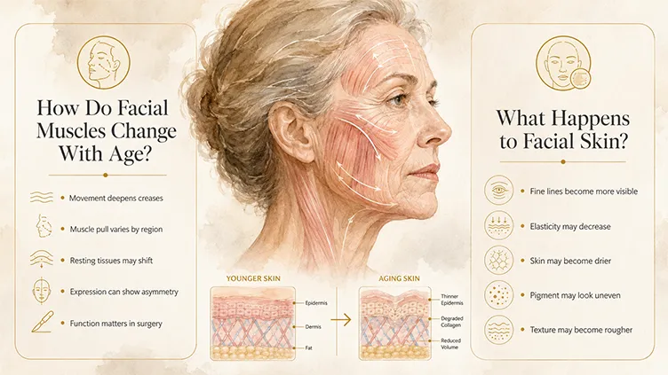 How Do Facial Muscles Change With Age by Dr Guy Watts