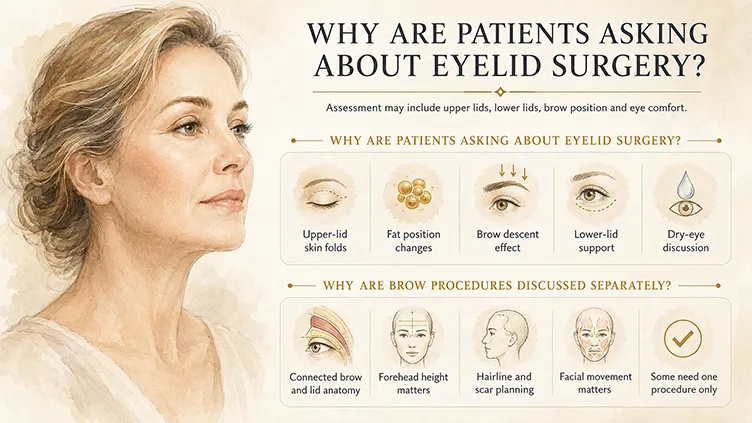 Are Patients Asking About Eyelid Surgery by Dr Guy Watts